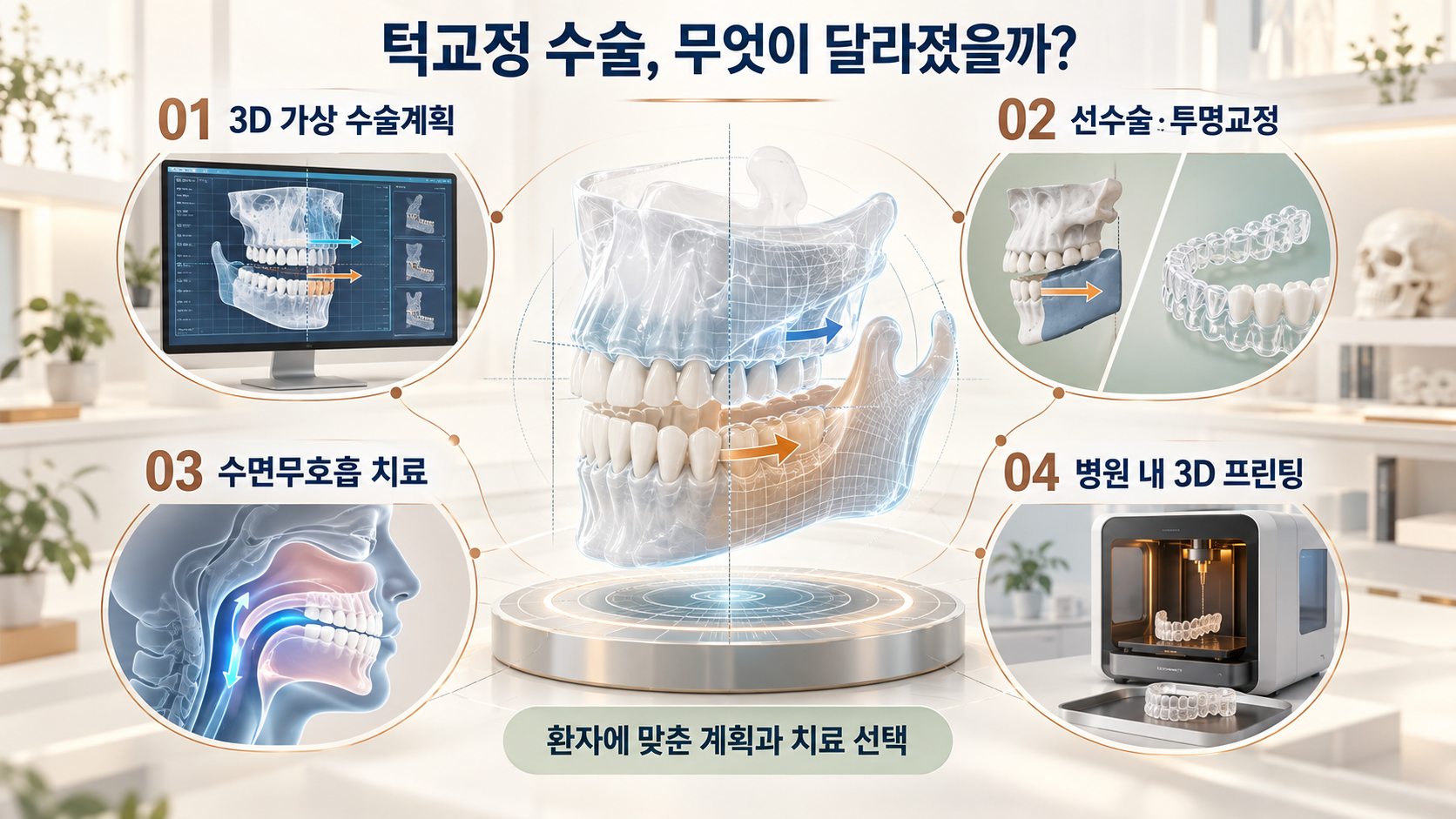 턱교정 수술(양악수술), 요즘은 어떻게 달라졌을까? 최신 트렌드