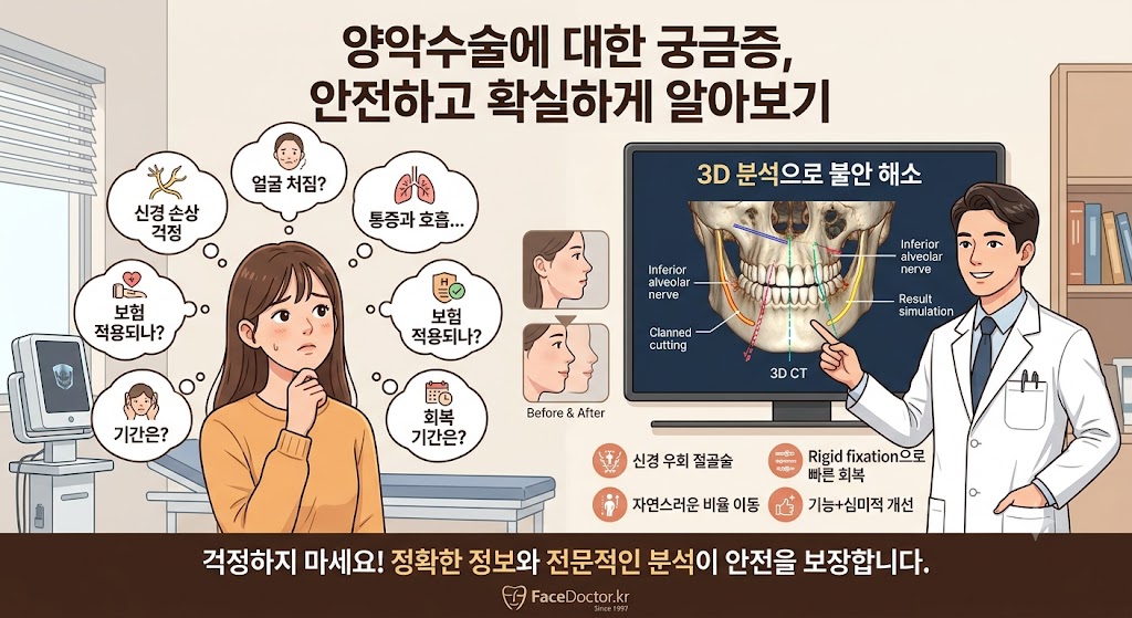 양악수술에 대한 궁금증